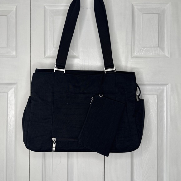 Baggallini East West Tote - Black NWT - Picture 4 of 11